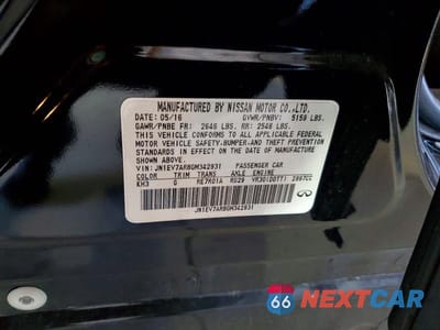 Zdjęcie 12 z 12 samochodu: 2016 INFINITI Q50 PREMIUM VIN:JN1EV7AR8GM342931 - miniatura