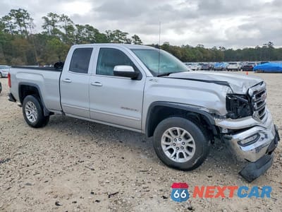 Czwarte zdjęcie samochodu z boku: 2017 GMC SIERRA K1500 SLE VIN:1GTV2MEC6HZ154925 - miniatura