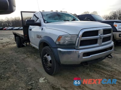 Czwarte zdjęcie samochodu z boku: 2014 RAM 5500 FLATBED TRUCK VIN:3C7WRMDL6EG212581 - miniatura