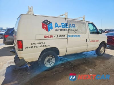 Trzecie zdjęcie samochodu z tyłu: 2014 FORD E250 UTILITY / SERVICE VAN VIN:1FTNE2EL5EDA10920 - miniatura