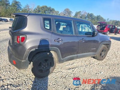 Trzecie zdjęcie samochodu z tyłu: 2018 JEEP RENEGADE SPORT VIN:ZACCJAAB3JPG68399 - miniatura