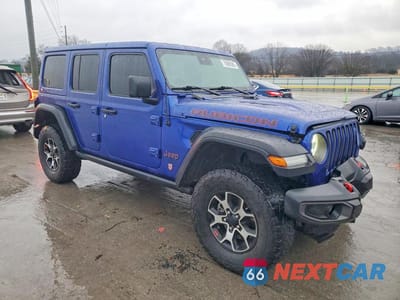 Czwarte zdjęcie samochodu z boku: 2020 JEEP WRANGLER UNLIMITED RUBICON VIN:1C4HJXFN4LW224238 - miniatura