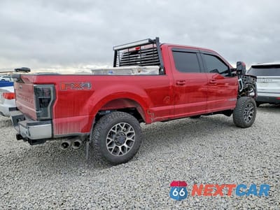 Trzecie zdjęcie samochodu z tyłu: 2020 FORD F250 SUPER DUTY VIN:1FT8W2BTXLEE19887 - miniatura