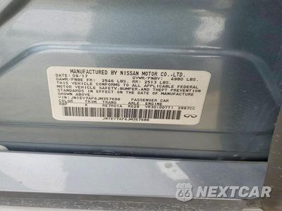 Zdjęcie 12 z 12 samochodu: 2018 INFINITI Q50 VIN:JN1EV7AP4JM357688 - miniatura