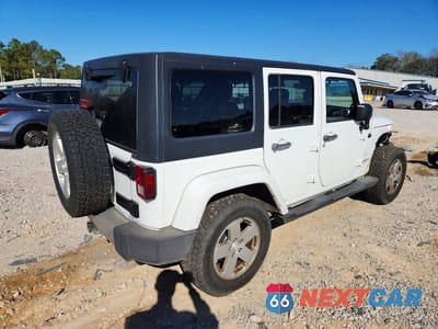Trzecie zdjęcie samochodu z tyłu: 2012 JEEP WRANGLER UNLIMITED SAHARA VIN:1C4HJWEG9CL279685 - miniatura