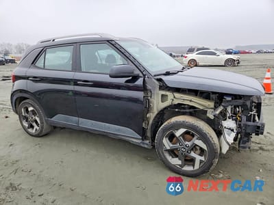 Czwarte zdjęcie samochodu z boku: 2021 HYUNDAI VENUE SEL VIN:KMHRC8A33MU102165 - miniatura