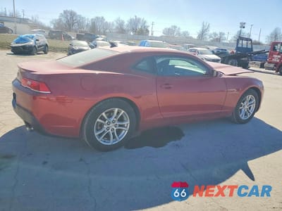 Trzecie zdjęcie samochodu z tyłu: 2014 CHEVROLET CAMARO LS VIN:2G1FA1E32E9305621 - miniatura