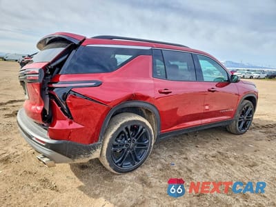 Trzecie zdjęcie samochodu z tyłu: 2025 CHEVROLET TRAVERSE LT VIN:1GNERGRS3SJ150603 - miniatura