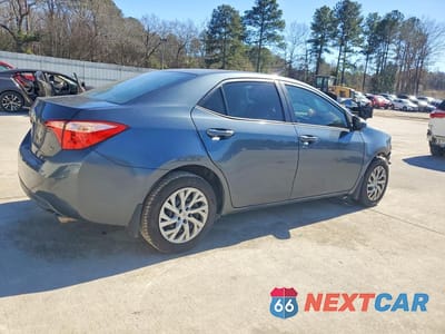 Trzecie zdjęcie samochodu z tyłu: 2017 TOYOTA COROLLA L VIN:2T1BURHE6HC854011 - miniatura