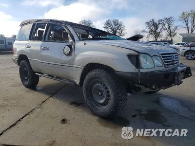Czwarte zdjęcie samochodu z boku: 2006 LEXUS LX 470 BASE VIN:JTJHT00W164006774 - miniatura
