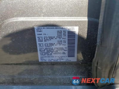 Zdjęcie 13 z 13 samochodu: 2025 NISSAN PATHFINDER SV VIN:5N1DR3BCXSC237057 - miniatura