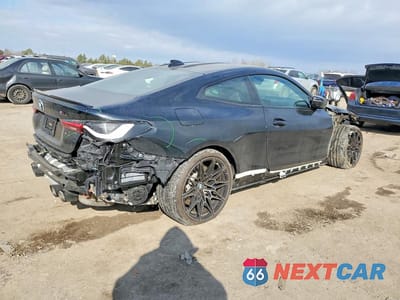 Trzecie zdjęcie samochodu z tyłu: 2022 BMW M4 COMPETITION VIN:WBS43AZ0XNCH66014 - miniatura