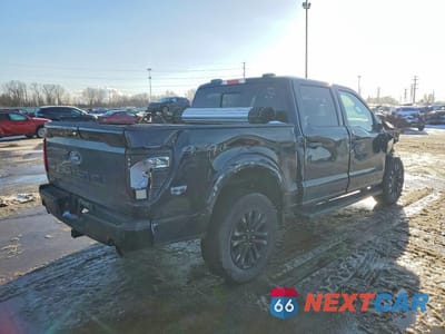 Trzecie zdjęcie samochodu z tyłu: 2024 FORD F150 XLT VIN:1FTFW3LD7RFA38117 - miniatura