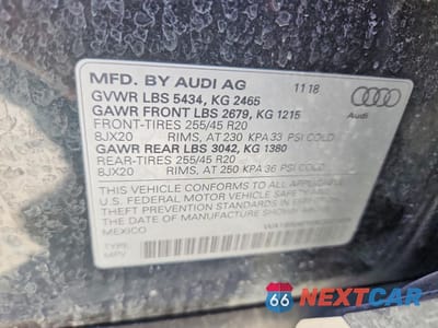 Zdjęcie 13 z 14 samochodu: 2019 AUDI Q5 PREMIUM PLUS VIN:WA1BNAFY0K2022899 - miniatura