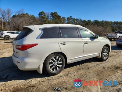 Trzecie zdjęcie samochodu z tyłu: 2014 INFINITI QX60 VIN:5N1AL0MMXEC530504 - miniatura