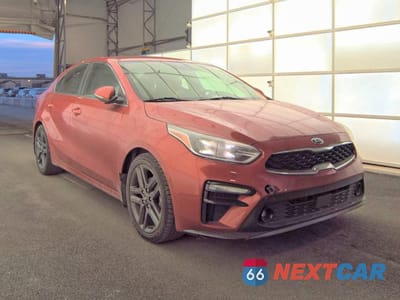2019 KIA FORTE EX RED 3KPF54AD6KE069631 - główne zdjęcie licytacji z USA - miniatura