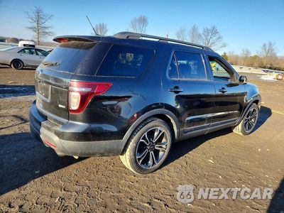 Trzecie zdjęcie samochodu z tyłu: 2015 FORD EXPLORER SPORT VIN:1FM5K8GT9FGA60143 - miniatura