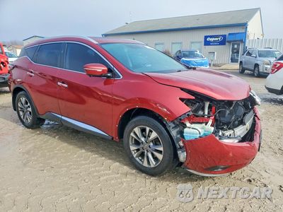Czwarte zdjęcie samochodu z boku: 2015 NISSAN MURANO SL VIN:5N1AZ2MH1FN239926 - miniatura