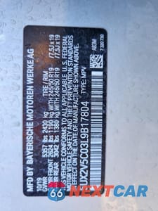 Zdjęcie 14 z 15 samochodu: 2020 BMW Motorrad X4 VIN:5UX2V5C03L9B17804 - miniatura