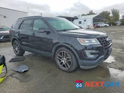 Czwarte zdjęcie samochodu z boku: 2017 FORD EXPLORER SPORT VIN:1FM5K8GT3HGB00137 - miniatura