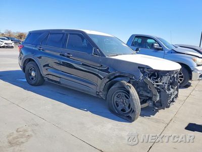 Czwarte zdjęcie samochodu z boku: 2023 FORD EXPLORER POLICE INTERCEPTOR VIN:1FM5K8ABXPGA05539 - miniatura