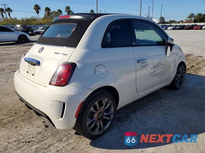 Trzecie zdjęcie samochodu z tyłu: 2018 FIAT 500 POP VIN:3C3CFFLH3JT412227 - miniatura