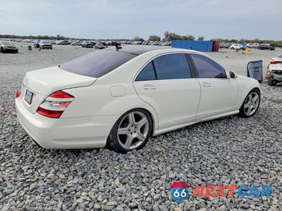 Trzecie zdjęcie samochodu z tyłu: 2007 MERCEDES-BENZ S 550 VIN:WDDNG71X87A116286 - miniatura