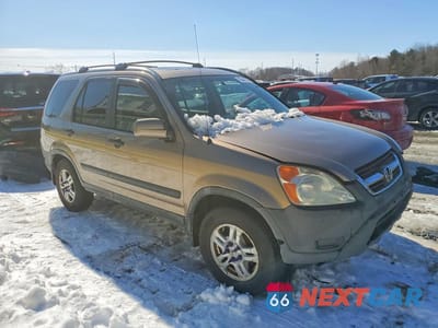 Czwarte zdjęcie samochodu z boku: 2002 HONDA CR-V EX VIN:JHLRD78862C002175 - miniatura
