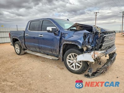 Czwarte zdjęcie samochodu z boku: 2020 GMC SIERRA C1500 SLT VIN:3GTP8DED2LG181211 - miniatura