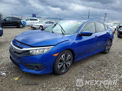 2018 HONDA CIVIC EX JHMFC1F37JX018155 - główne zdjęcie licytacji z USA - miniatura