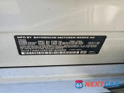 Zdjęcie 13 z 13 samochodu: 2023 BMW X5 XDRIVE45E VIN:5UXTA6C0XP9P40989 - miniatura