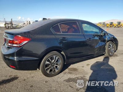 Trzecie zdjęcie samochodu z tyłu: 2014 HONDA CIVIC EX VIN:19XFB2F83EE265135 - miniatura