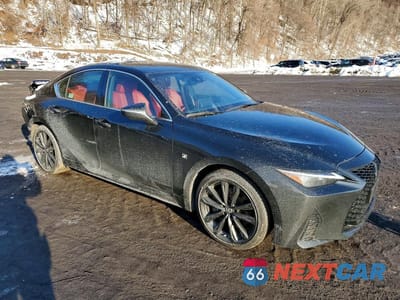 Czwarte zdjęcie samochodu z boku: 2021 LEXUS IS 350 F SPORT VIN:JTHGZ1E29M5019819 - miniatura