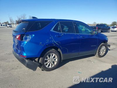 Trzecie zdjęcie samochodu z tyłu: 2019 CHEVROLET EQUINOX LT VIN:3GNAXKEV0KS545702 - miniatura