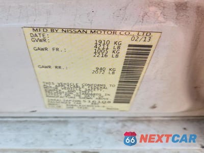 Zdjęcie 12 z 12 samochodu: 2013 NISSAN ALTIMA 2.5 VIN:1N4AL3AP2DN516108 - miniatura