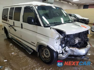 Czwarte zdjęcie samochodu z boku: 1998 CHEVROLET EXPRESS G1500 VIN:1GBFG15R3W1006417 - miniatura