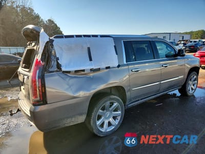 Trzecie zdjęcie samochodu z tyłu: 2018 CADILLAC ESCALADE ESV PREMIUM LUXURY VIN:1GYS3JKJ5JR280999 - miniatura