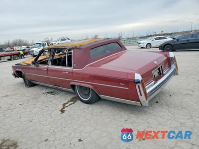 Drugie zdjęcie samochodu z przodu: 1989 CADILLAC BROUGHAM VIN:1G6DW51Y1KR725156 - miniatura