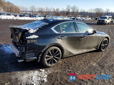 Trzecie zdjęcie samochodu z tyłu: 2021 LEXUS IS 350 F SPORT VIN:JTHGZ1E29M5019819 - miniatura