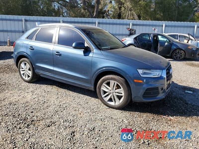 Czwarte zdjęcie samochodu z boku: 2017 AUDI Q3 PREMIUM VIN:WA1ECCFS0HR012366 - miniatura
