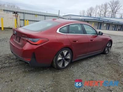 Trzecie zdjęcie samochodu z tyłu: 2025 BMW I4 XDRIVE 40 VIN:WBY43HD09SFU78272 - miniatura