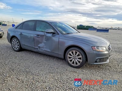 Czwarte zdjęcie samochodu z boku: 2012 AUDI A4 PREMIUM VIN:WAUAFAFL4CN001554 - miniatura
