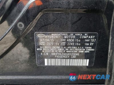Zdjęcie 13 z 13 samochodu: 2016 HYUNDAI AZERA LIMITED VIN:KMHFH4JG6GA520046 - miniatura