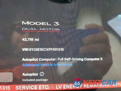 Zdjęcie 9 z 11 samochodu: 2023 TESLA MODEL 3 VIN:5YJ3E1ECXPF691315 - miniatura