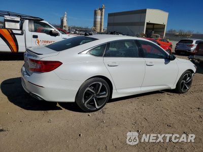 Trzecie zdjęcie samochodu z tyłu: 2021 HONDA ACCORD SPORT SE VIN:1HGCV1F4XMA009918 - miniatura