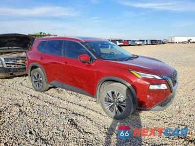 Czwarte zdjęcie samochodu z boku: 2021 NISSAN ROGUE SV VIN:5N1AT3BB8MC845450 - miniatura