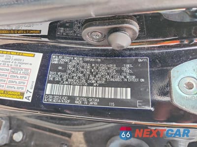 Zdjęcie 13 z 13 samochodu: 2011 LEXUS GX 460 BASE VIN:JTJBM7FX2B5032736 - miniatura