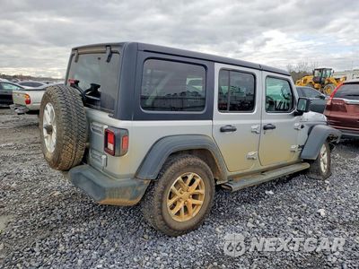 Trzecie zdjęcie samochodu z tyłu: 2023 JEEP WRANGLER SPORT VIN:1C4HJXKN9PW581815 - miniatura