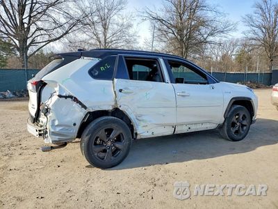 Trzecie zdjęcie samochodu z tyłu: 2021 TOYOTA RAV4 XSE VIN:4T3E6RFV2MU053411 - miniatura