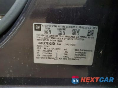 Zdjęcie 12 z 12 samochodu: 2014 CHEVROLET SILVERADO K1500 LT VIN:3GCUKREH2EG518922 - miniatura